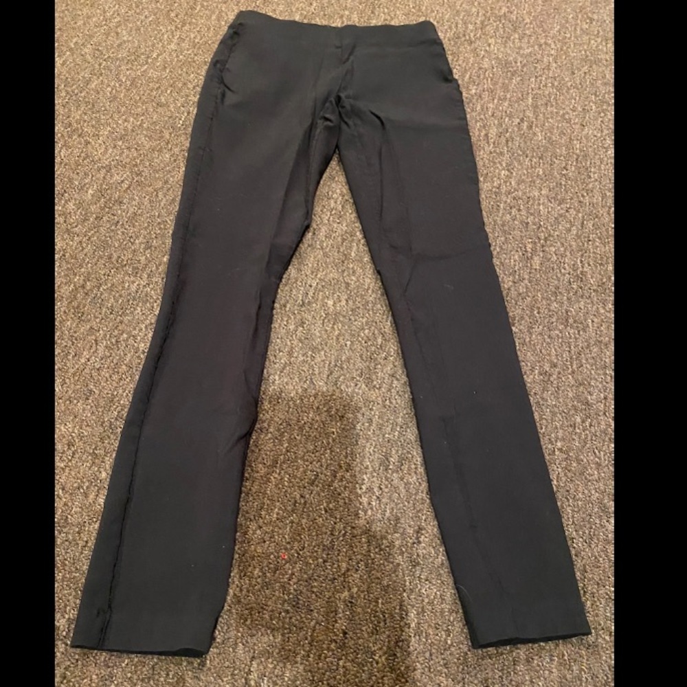 EUC MICHAEL KORS Junior Ladies Dress Pants S Black Straight Classic Slacks - Picture 1 of 3